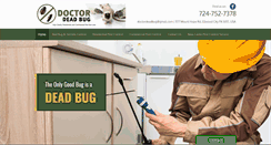 Desktop Screenshot of doctordeadbug.com